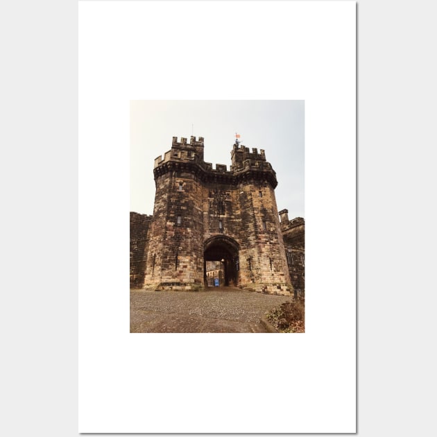 Lancaster Castle in Lancashire Wall Art by mywanderings